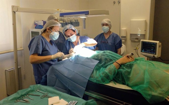 La nueva sala de cirugía menor ambulatoria en el Centro de Alta Resolución (CARE)  de Los Alcores.