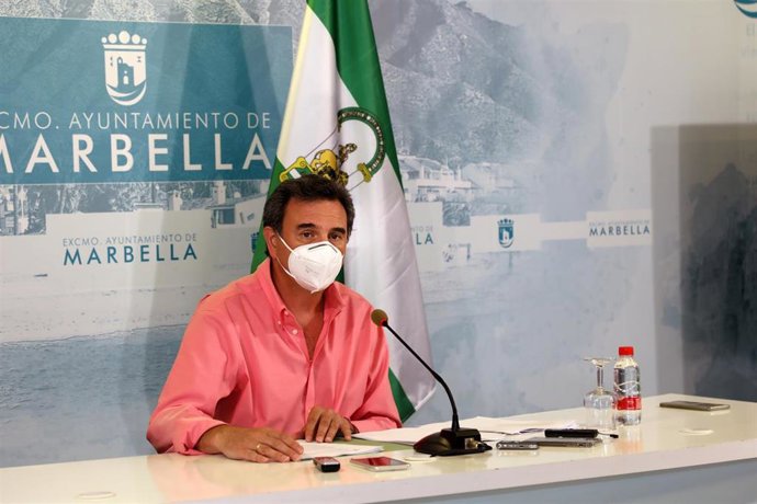 El portavoz municipal de Marbella (Málaga), Félix Romero.