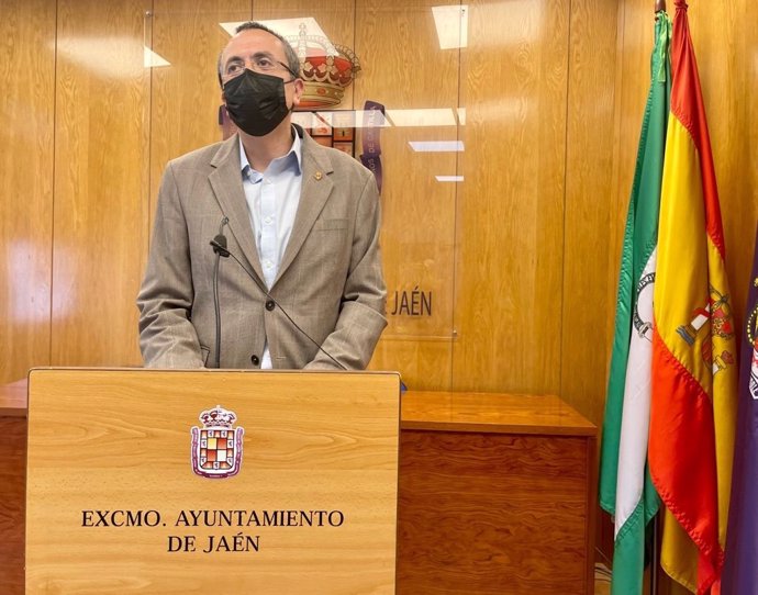 El portavoz en el Ayuntamiento de Jaén, Manuel Bonilla