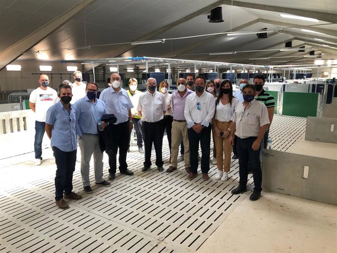 Inauguración de 'Pork Calanda', en Samper de Calanda (Teruel).