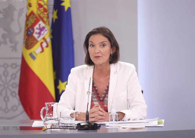 La ministra de Industria, Comercio y Turismo, Reyes Maroto