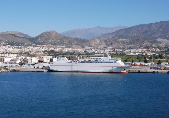 Archivo - El ferry 'Volcán de Tauce', que conecta Motril con Tánger-Med