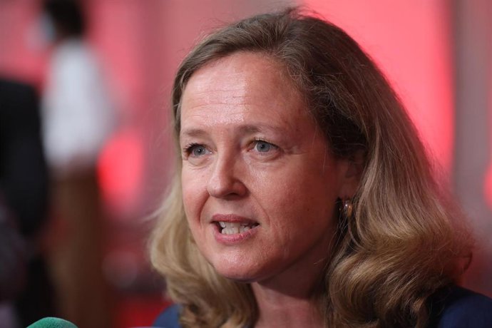 La vicepresidenta primera y ministra de Asuntos Económicos y Transformación Digital, Nadia Calviño