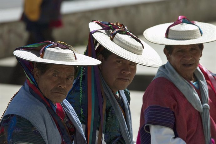Indígenas en Chiapas, México