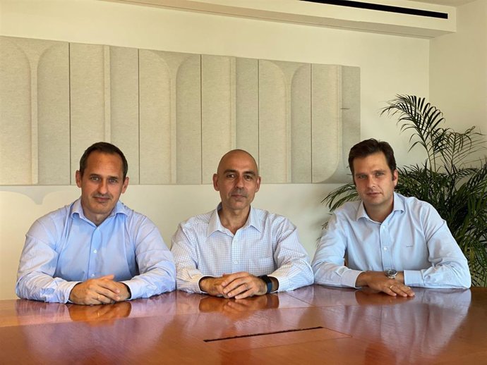 Los socios de Teset Capital, Javier Zabala, Ángel Escudero y José Arango.