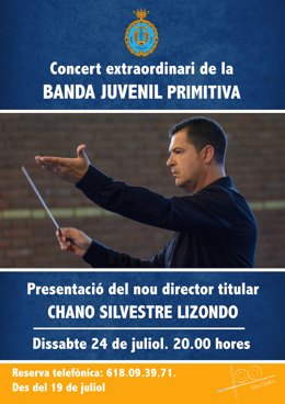 Presentación del nuevo director de la Banda Juvenil de la Primitiva de Llíria