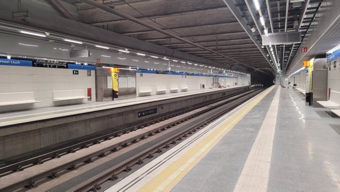 El Metre de Barcelona estrenar la nova estació de la L5 Ernest Lluch aquest diumenge