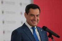 Juanma Moreno envía "mucho ánimo" a las víctimas del "susto enorme" vivido con el atropello en Marbella (Málaga)