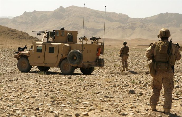 Una patrulla del Ejército de Estados Unidos en el este de Afganistán.