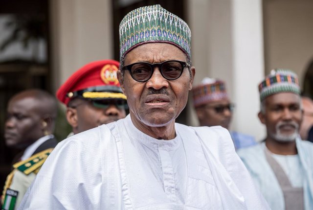 Archivo - El presidente de Nigeria, Muhammadu Buhari