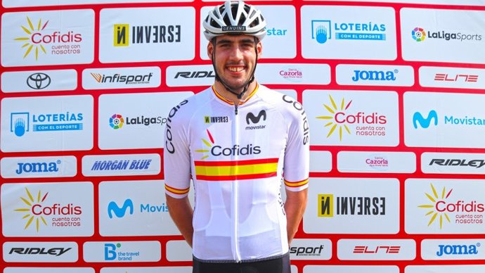 El ciclista español Jofre Cullell, uno de los representantes en bicicleta de montaña en los Juegos Olímpicos de Tokyo 2020