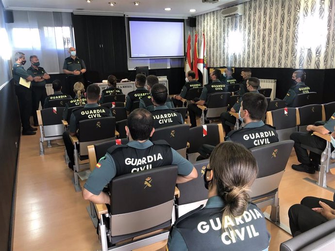 La Guardia Civil en La Rioja refuerza su plantilla con la incorporación de 23 nuevos agentes en periodo de prácticas