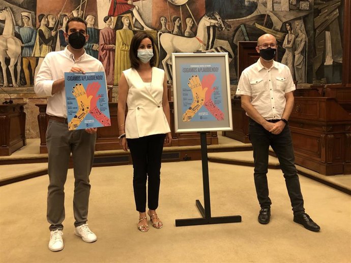 Presentación de '¡Sigamos aplaudiendo!', el ciclo de conciertos de artistas locales y nacionales