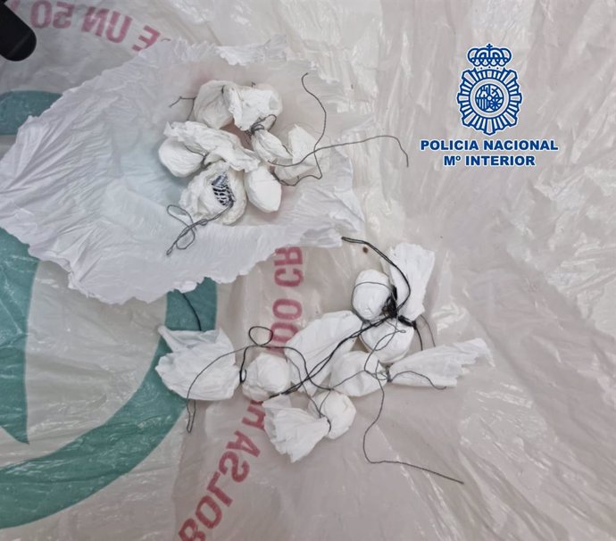 Imagen de archivo de cocaína intervenida por la Policía Nacional