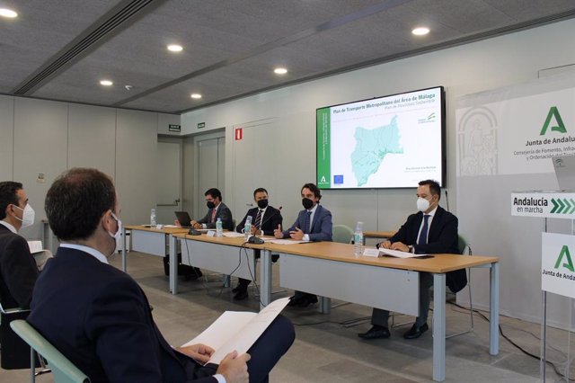 Reunión del Plan Transporte Área Málaga