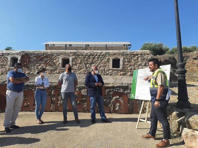 Presentación del proyecto de construcción de una glorieta en el acceso a Castellar por la A-312
