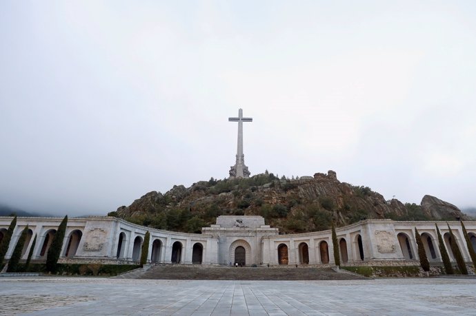 Plano general de la Basílica del Valle de los Caídos, a 24 de octubre de 2019.