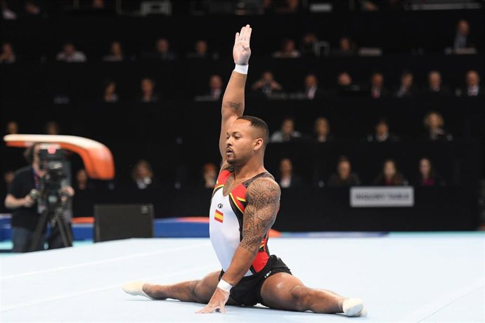 Rayderley Zapata, principal baza de la gimnasia artística española en los Juegos de Tokyo 2020.