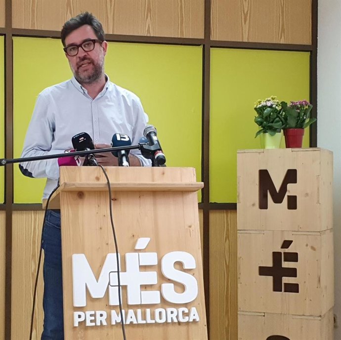 El coordinador de MÉS per Mallorca, Antoni Noguera