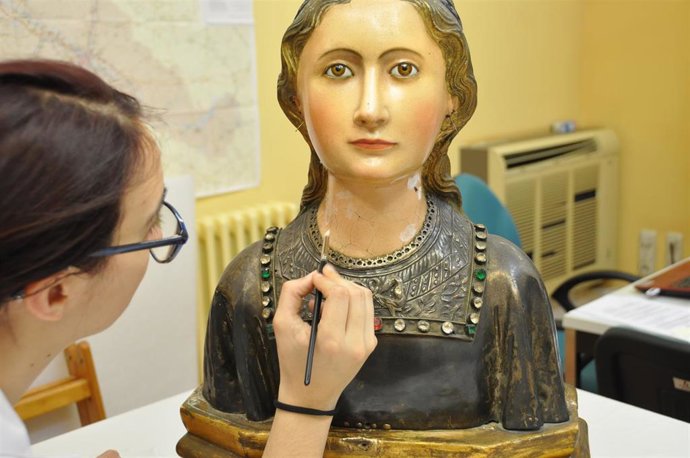 Beatriz Bardají, una de las becarias de anteriores convocatorias