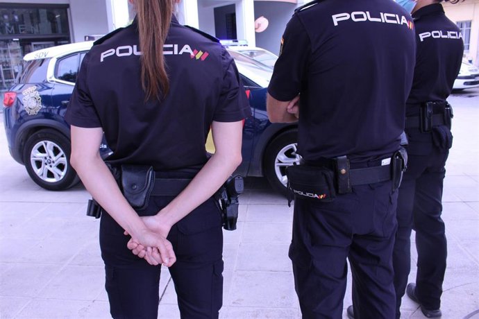 Imagen de agentes de la Policía Nacional