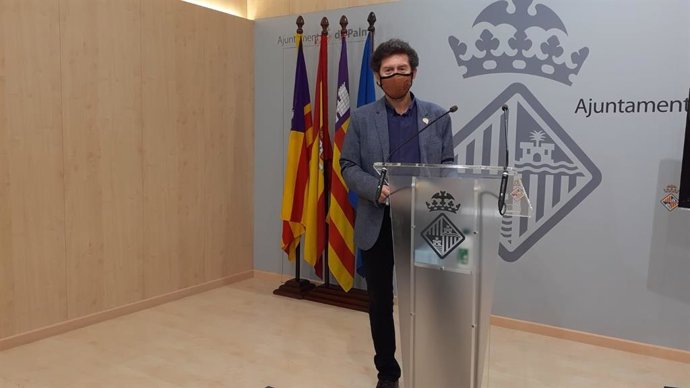 Archivo - El portavoz del equipo de gobierno del Ayuntamiento de Palma, Alberto Jarabo.