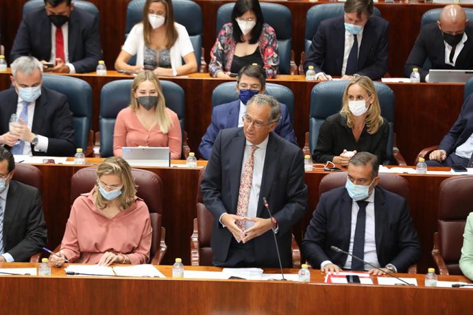 El consejero de Educación, Universidades, Ciencia y portavoz del Gobierno, Enrique Ossorio.