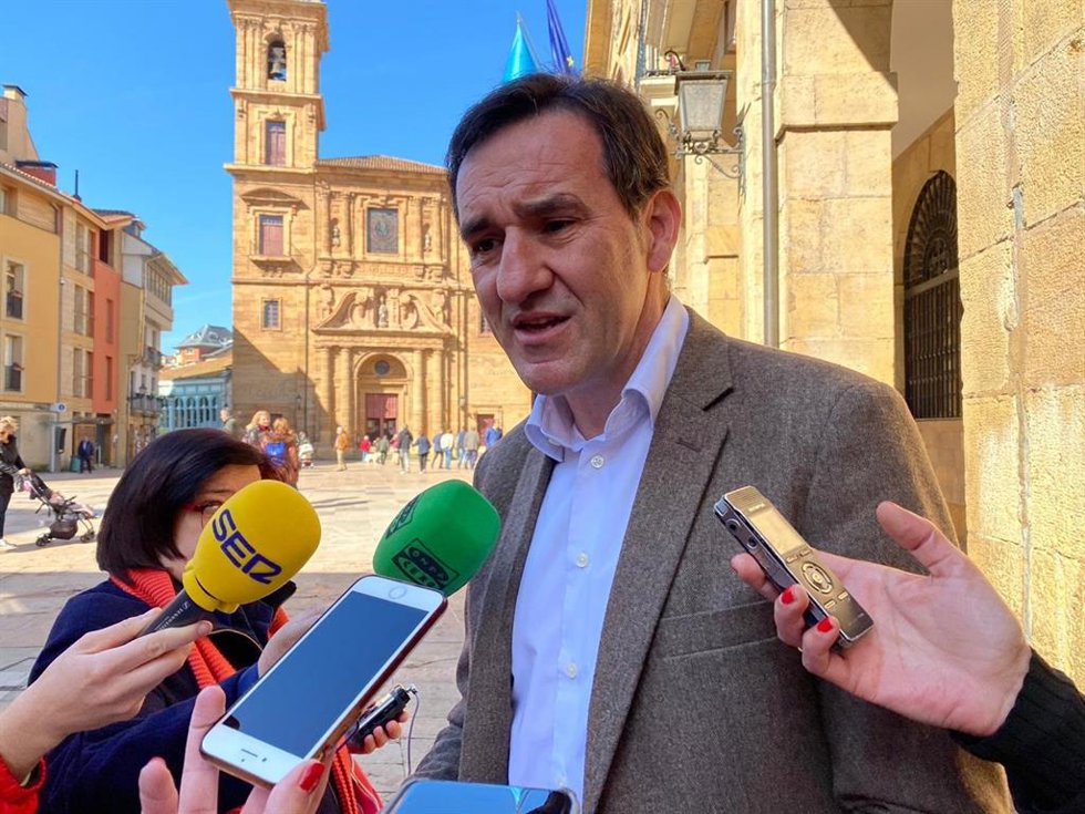 Archivo - Concejal de Economía del Ayuntamiento de Oviedo, Javier Cuesta.