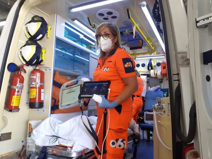El 061 investiga en Málaga el uso de ecógrafos en emergencias sanitarias