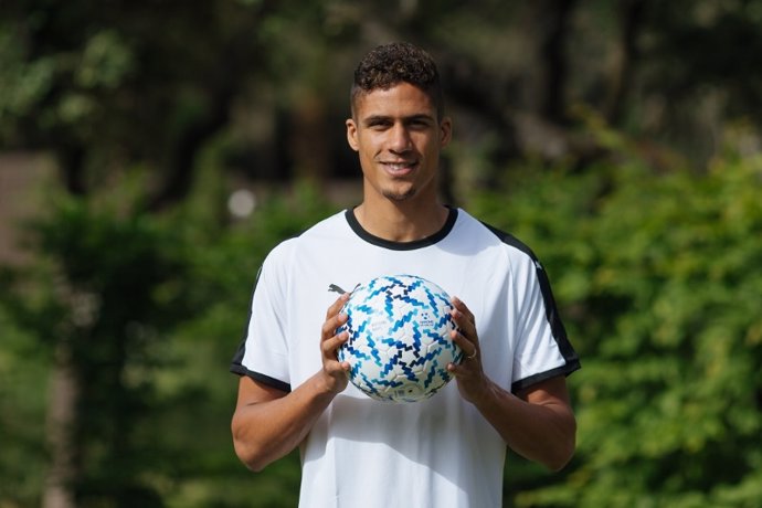 Archivo - Raphael Varane, embajador de Danone Nations Club