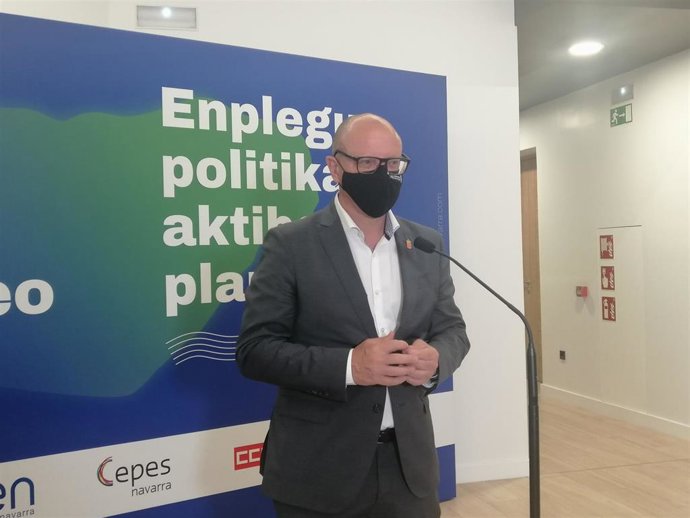 El consejero de Educación del Gobierno de Navarra, Carlos Gimeno