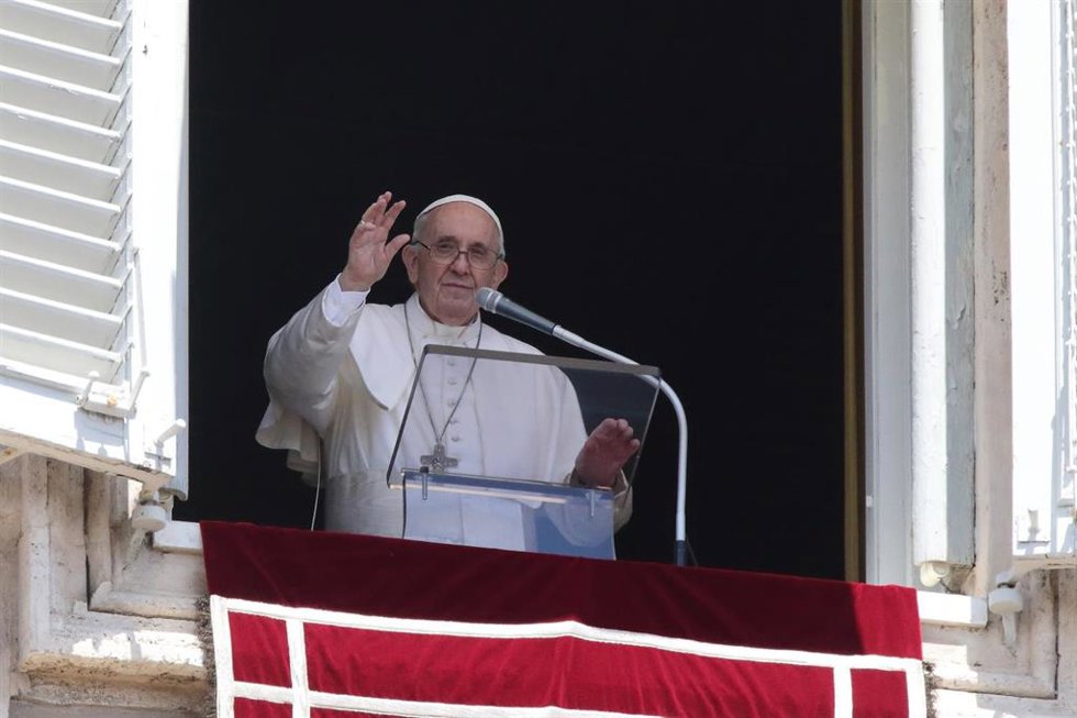 El Papa en el rezo del Ángelus
