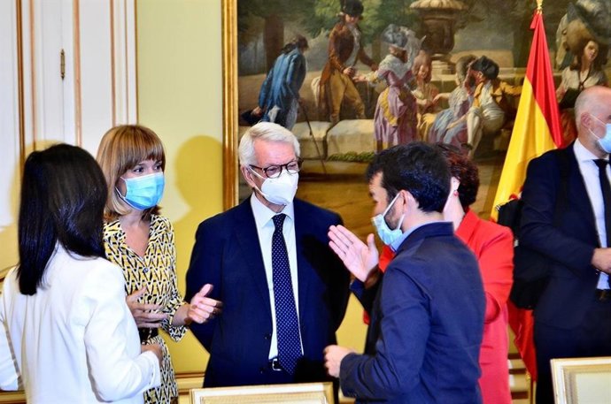 El conseller de Educación de la Generalitat Valenciana, Vicent Marz, asiste a la Conferencai Sectorial de Educación.