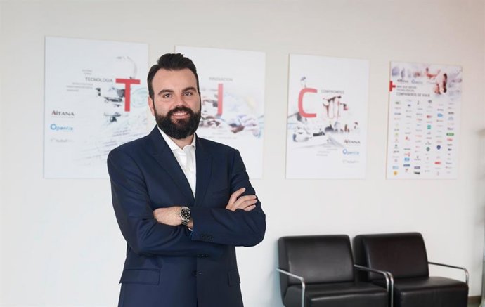 Daniel Segarra, director ejecutivo, en una de las sedes de Aitana,
