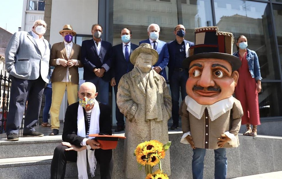 Lalín homenajea a Laxeiro en el 25 aniversario de su muerte con la participación de la Xunta y el Parlamento gallego