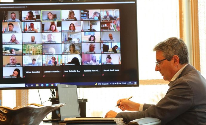 Pleno de la Diputación de Málaga relativo al mes de julio