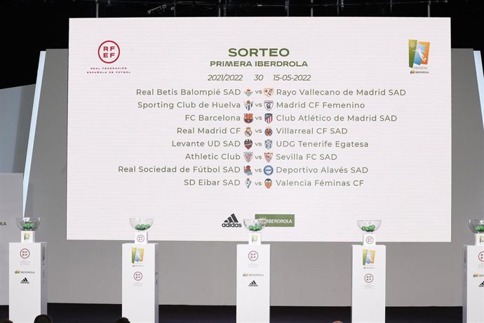 El campeón FC Barcelona debuta contra el Tenerife y derbi Atlético-Rayo en la primera jornada de la Primera Iberdrola 2021-22.