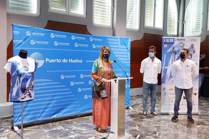 Presentación de la  carrera  '10K Huelva Puerta del Descubrimiento'.