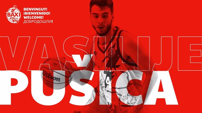 Vasilije Pusica, nuevo jugador del Baxi Manresa