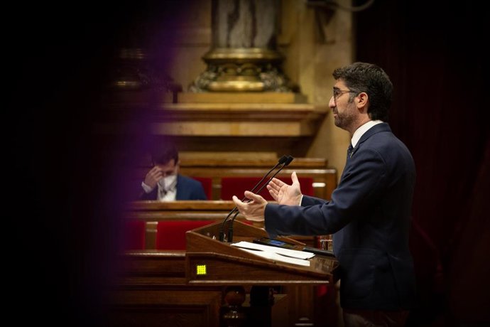 El vicepresidente del Govern y conseller de Políticas Digitales y Territorio, Jordi Puigneró