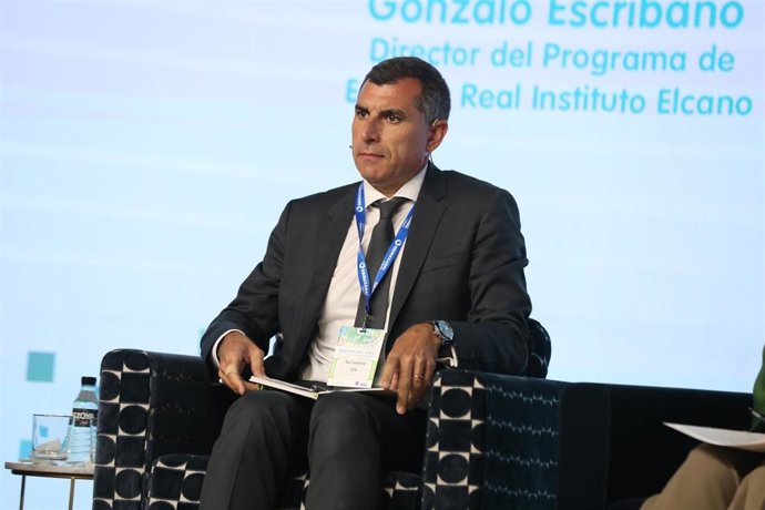 Archivo - El CEO de EDP España, Rui Teixeira, durante la inauguración del I Congreso Aelec 'Electrificación y redes: binomio para la transición energética'.