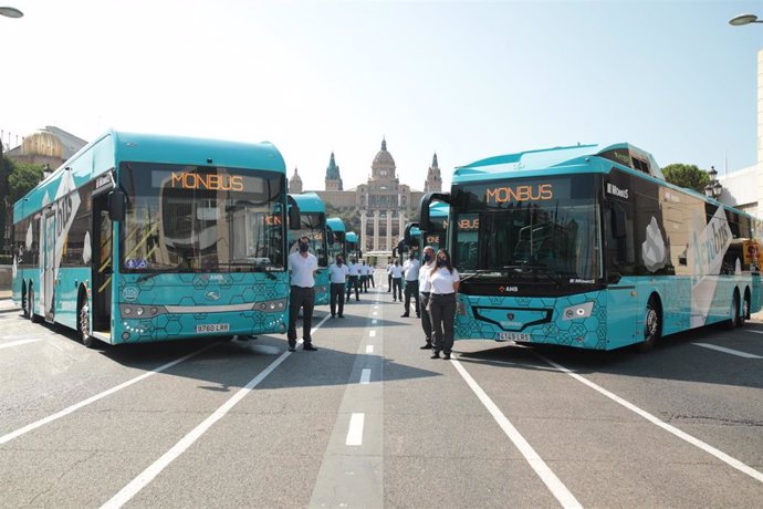 El Aerobús de Barcelona funcionará 24 horas al día y estrena 33 vehículos sostenibles