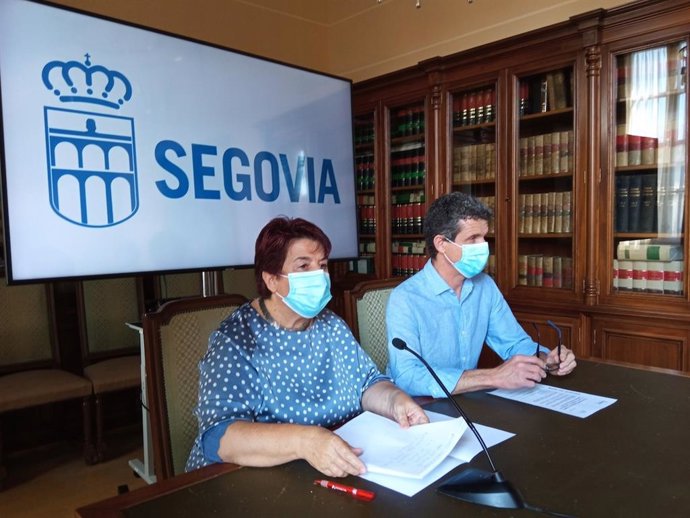 Clara Luquero y Andrés Torquemada.