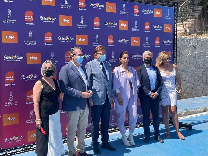 Presentación de la selección española para Eurovisión 2022 en Benidorm