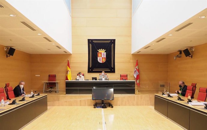 Reunión de la Mesa de las Cortes.