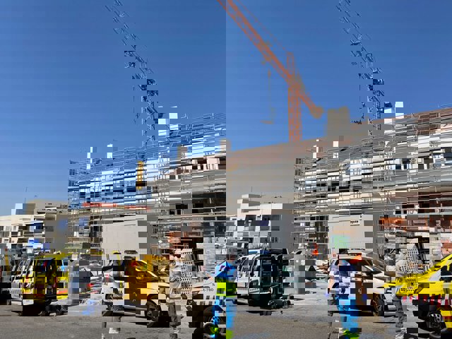 Accidente laboral en Algete