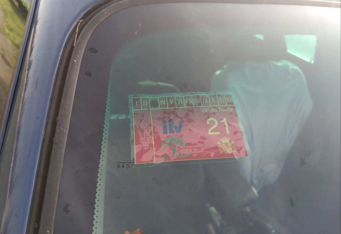 Archivo - Etiqueta de ITV.