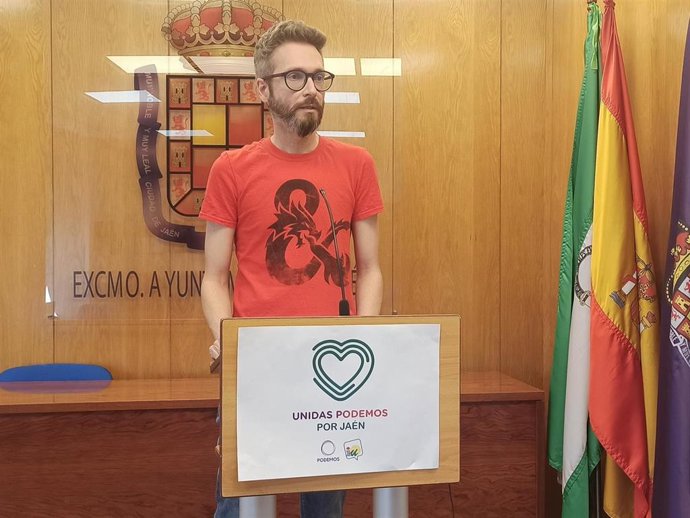 El portavoz en el Ayuntamiento de Unidas Podemos por Jaén
