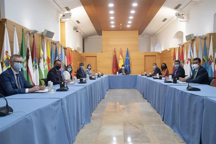 Imagen de la reunión del Consejo de Gobierno