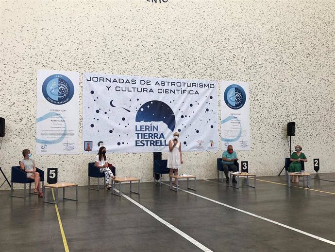 Acto de inauguración de las V Jornadas Lerín Tierra Estrella de Astroturismo y Turismo Científico